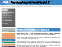 Tablet Screenshot of fnf-metaal.nl